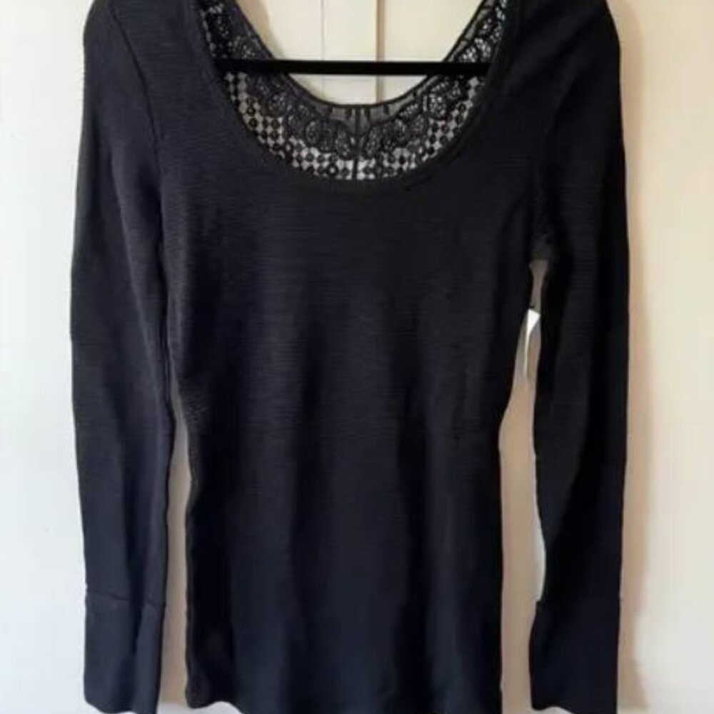 Top‎ With Crochet-Size L